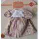 Paola Reina Kleidung für Puppe Caya – gestreiftes Kleid