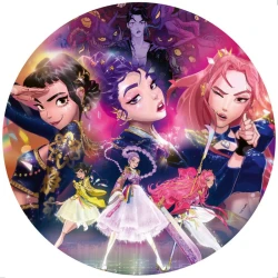 Rundes Puzzle K-POP Demon Hunters 500 Teile