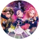 Ravensburger Rundes Puzzle K-POP Demon Hunters 500 Teile – rundes Puzzle mit K-Pop Demon Hunters Motiv, Durchmesser 52 cm