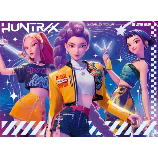 Ravensburger Puzzle K-Pop Demon Hunters: Welttournee, 150 Teile Ravensburger Puzzle K-Pop Demon Hunters: Welttournee, 150 Teile