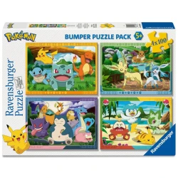 Pokémon 4x100 Teile Puzzle