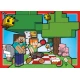 Minecraft Puzzle 4×100 Teile – Ravensburger 24120042907