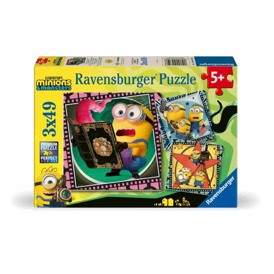 Ravensburger Puzzle Minions 3, 3x49 Teile