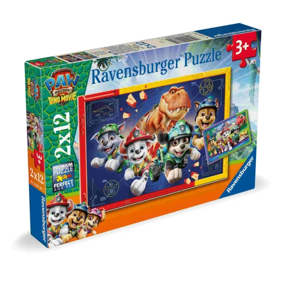 Ravensburger Puzzle PAW Patrol: Der Kinofilm, 2x12 Teile Ravensburger Puzzle PAW Patrol: Der Kinofilm, 2x12 Teile