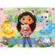 Gabby's Dollhouse Puzzle 4-in-1