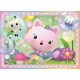 Gabby's Dollhouse Puzzle 4-in-1