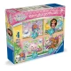 Gabby's Dollhouse Puzzle 4-in-1