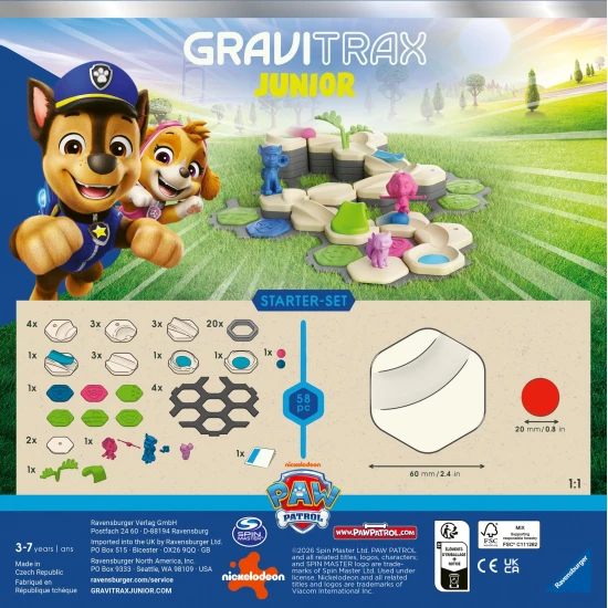Ravensburger GraviTrax Junior PAW Patrol Starter-Set S Ravensburger GraviTrax Junior PAW Patrol Starter-Set S