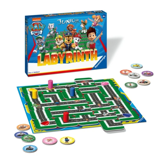 Helden der Labyrinth-Patrouille im spannenden Spiel Labyrinth Junior für Kinder.