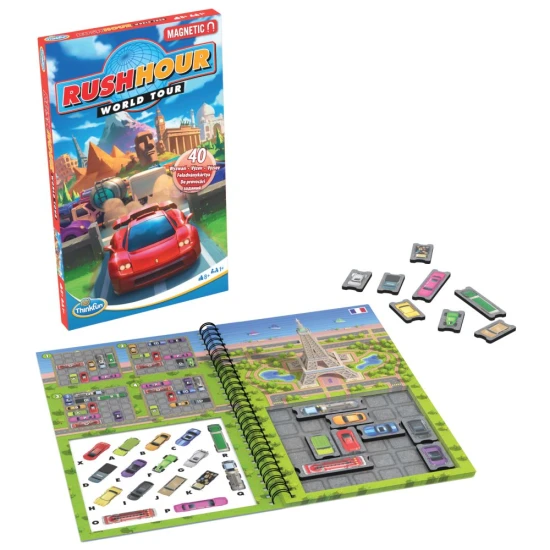 ThinkFun Rush Hour Magnetisches Reisespiel