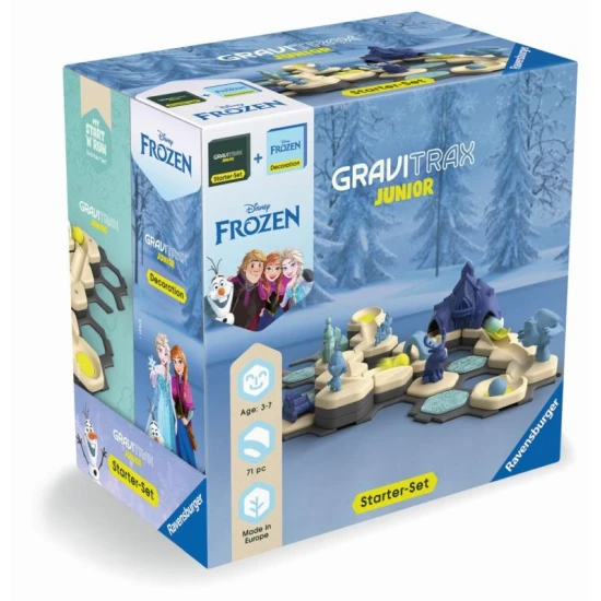 GraviTrax Junior Frozen - Starterset mit Frozen-Figuren und Murmelbahnen