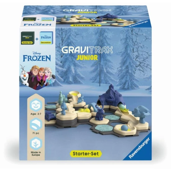 GraviTrax Junior Frozen - Starterset mit Frozen-Figuren und Murmelbahnen