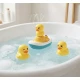 Ein Boot mit Enten für die Badewanne – Baden mit Lachen