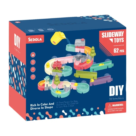 DIY-Wasserrutsche, 62 Teile – Bauen und Spaß