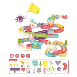 DIY-Wasserrutsche, 86 Teile