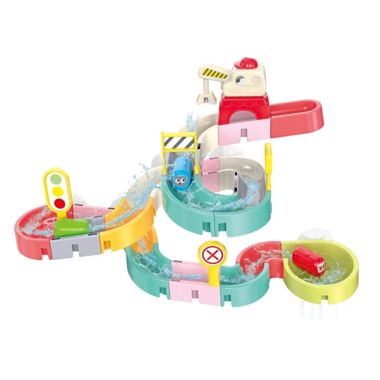 DIY-Wasserballbahn mit Magneten, 37-teilig – Bauen und Spielen