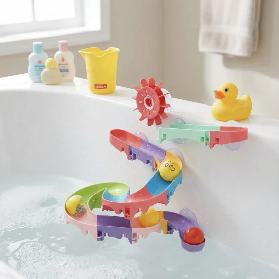 DIY-Wasserrutsche, 28 Teile – Bauen und Spaß