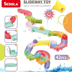 DIY-Wasserrutsche, 42-teilig