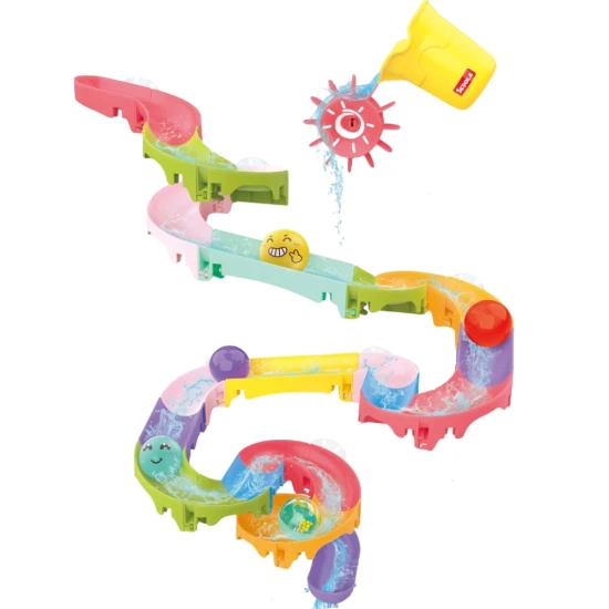 DIY-Wasserrutsche, 42 Teile – Bauen und Spaß