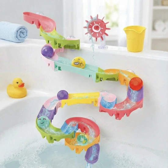 DIY-Wasserrutsche, 42 Teile – Bauen und Spaß