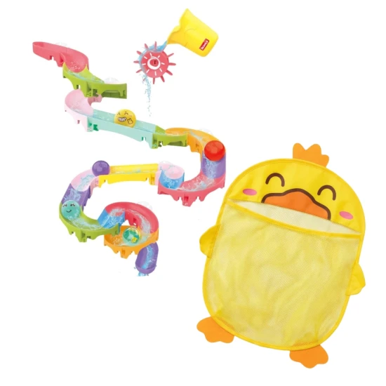  DIY Wasserrutsche Set 42 Stk. und Hängeorganizer Ente