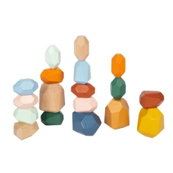 Montessori-Balancewürfel aus Holz
