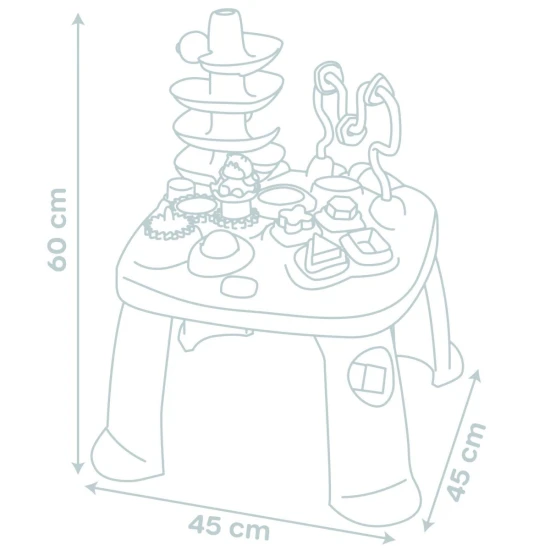 Activity-Spieltisch multifunktional Activity-Spieltisch multifunktional – Smoby SM140320