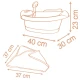 Baby Nurse Badewanne mit Zubehör elektronisch – Smoby SM220386