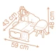 Baby Nurse Cocoon Nursery Spielcenter Baby Nurse Cocoon Nursery Spielcenter – Smoby SM220393