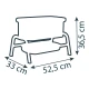 Maxi-Cosi Puppen-Beistellbett Hellrosa Maxi-Cosi Puppen-Beistellbett Hellrosa – Smoby SM240240