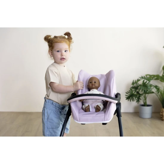 Puppen-Autositz und Hochstuhl 3-in-1 Maxi-Cosi hellrosa – Smoby SM240242