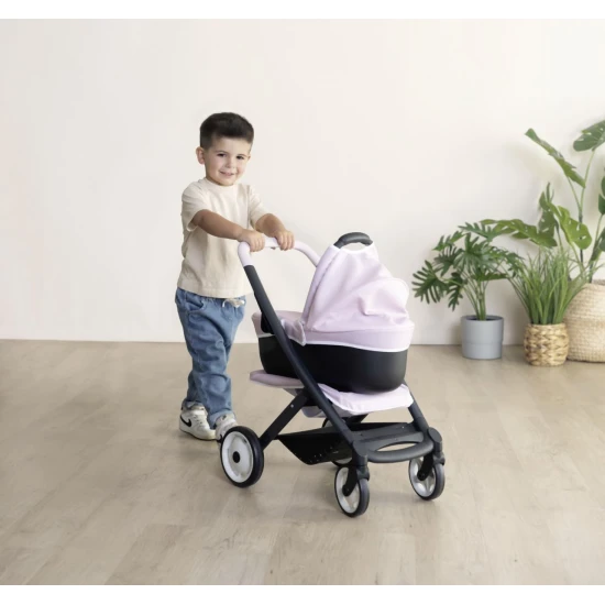 Maxi-Cosi Kombi-Puppenwagen hellrosa – Smoby SM253121