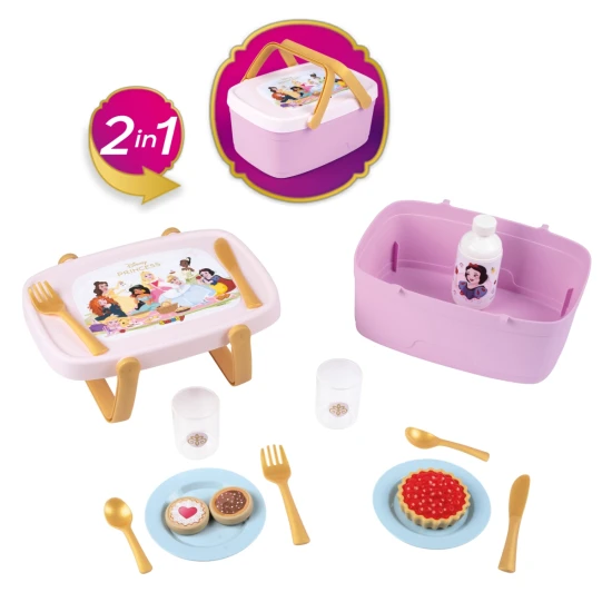 Disney Princess 2-in-1 Picknickkorb Disney Princess 2-in-1 Picknickkorb – Smoby SM312515