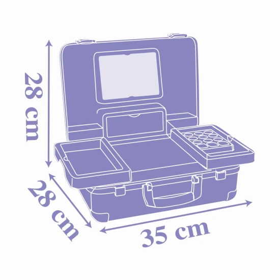Die Eiskönigin Kosmetikkoffer mit Zubehör – Smoby SM320153