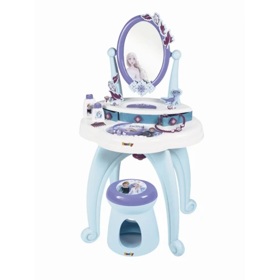 Die Eiskönigin 2 Frisiertisch 2-in-1 mit Hocker Die Eiskönigin 2 Frisiertisch 2-in-1 mit Hocker – Smoby SM320244