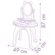 Gabby's Dollhouse Frisiertisch 2-in-1 mit Hocker Gabby's Dollhouse Frisiertisch 2-in-1 mit Hocker – Smoby SM320254