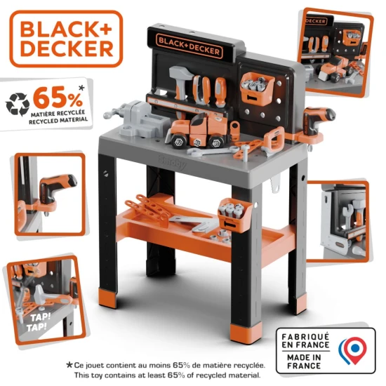 Black+Decker Bricolo Pro Werkbank – Smoby SM360740