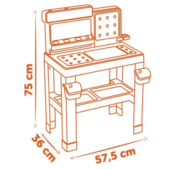 Black+Decker Bricolo Pro Werkbank – Smoby SM360740