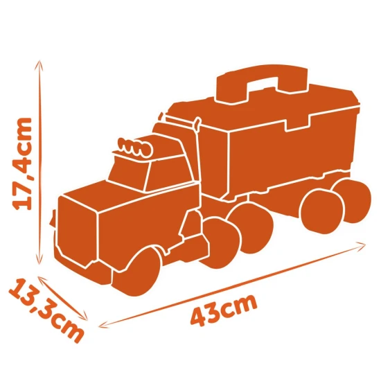 B&D LKW mit Werkzeug und Bohrmaschine B&D LKW mit Werkzeug und Bohrmaschine – Smoby SM360941