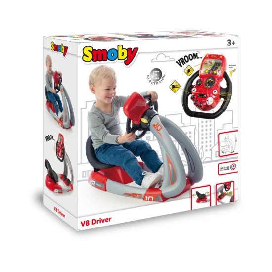 Pilot V8 Driver Fahrsimulator Pilot V8 Driver Fahrsimulator – Smoby SM370206