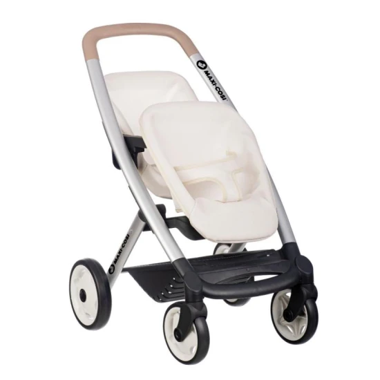 Maxi Cosi Zwillings-Puppensportwagen beige