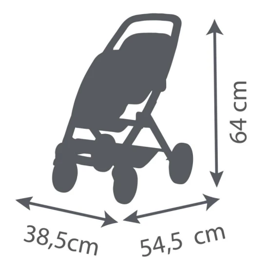 Maxi Cosi Zwillings-Puppensportwagen beige
