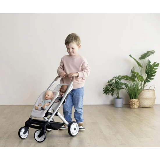 Maxi Cosi Zwillings-Puppensportwagen beige