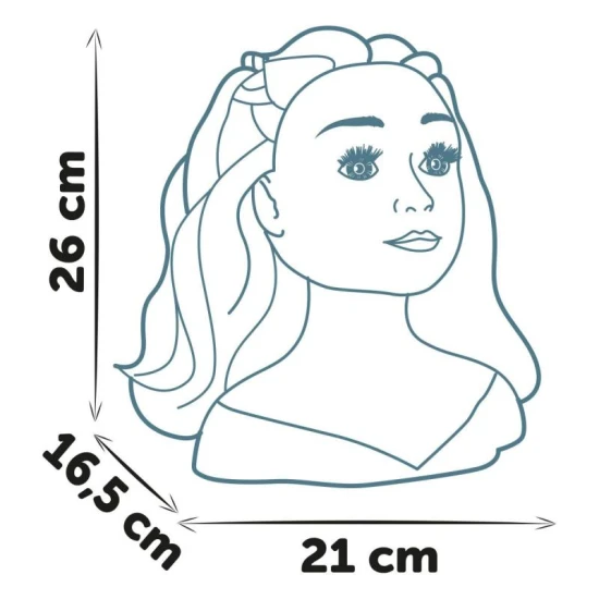MY Beauty Frisierkopf Blond Smoby MY Beauty Frisierkopf Blond