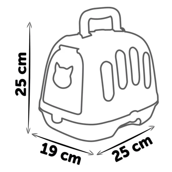 Tierarzt-Set mit Panda und 2-in-1-Transportbox
