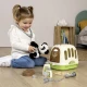 Tierarzt-Set mit Panda und 2-in-1-Transportbox
