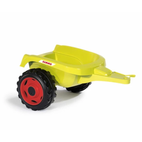 CLAAS Tretttraktor grün mit Anhänger