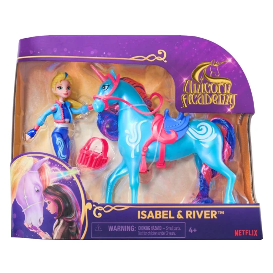 Spin Master Unicorn Academy Figuren 11 cm Isabel & River