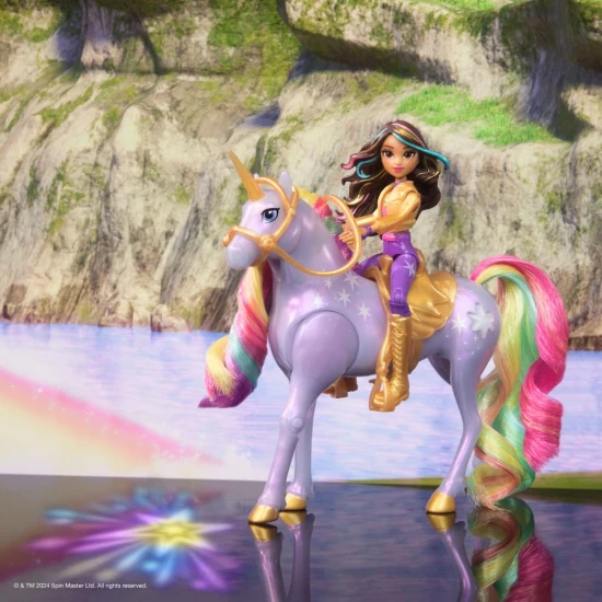 Spin Master Unicorn Academy Leuchteinhorn und Figur 11 cm Sophia & Wildstar Spin Master Unicorn Academy Leuchteinhorn und Figur 11 cm Sophia & Wildstar