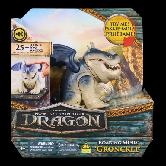 Drachenzähmen leicht gemacht Mini-Drache mit Geräuschen und Bewegung